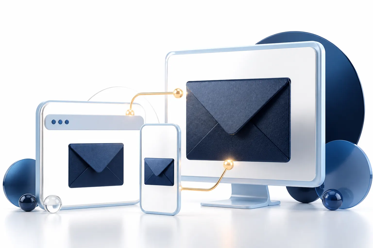 Use webmail or compatible email applications